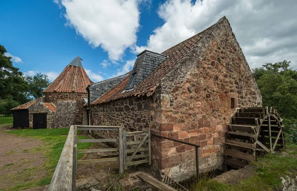 Old Mill Wheel Stream Preston Mill East Linton East Lothian — Φωτογραφία Αρχείου