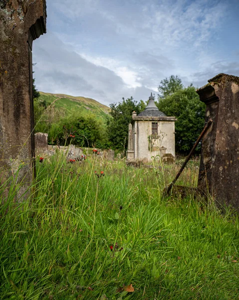 Lennox Mausoléu Campsie Glen Construído Por Volta 1714 Cofre Família — Fotografia de Stock