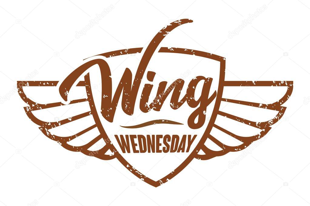 Chicken Wing Wednesday Night Special Stamp