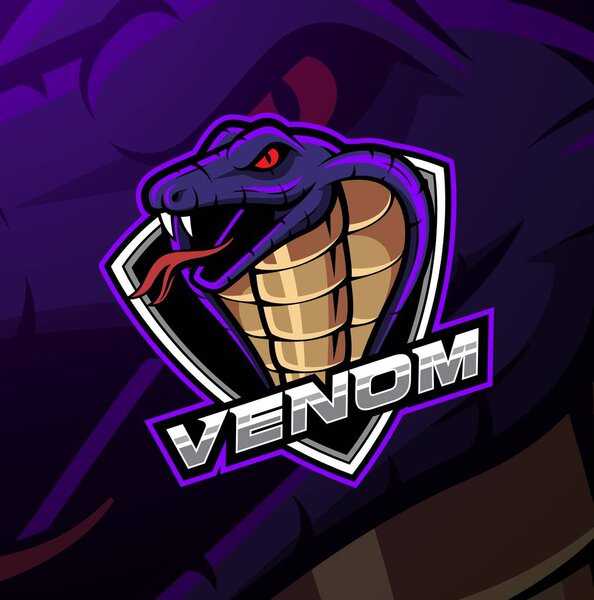 Cobra head mascot logo design