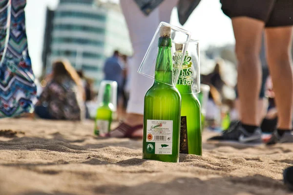 Gijon, İspanya; 23 Ağustos 2019: Gijon, Asturias'ta 9721 kişinin eski 