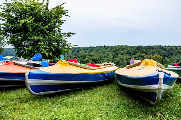 Boats on the shore — Stock Photo, Image