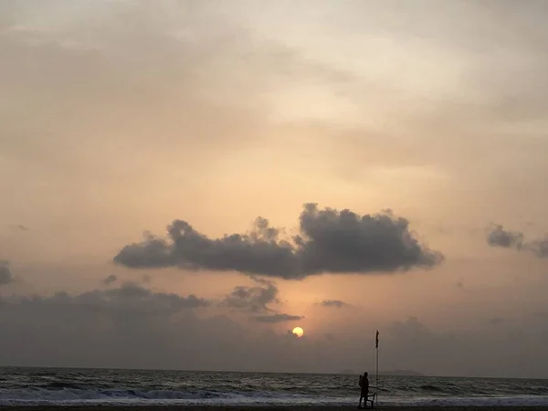 Sunset Goa Índia 2016 — Fotografia de Stock