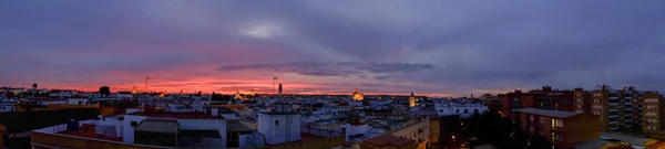 Panoramautsikt Över Sevilla — Stockfoto