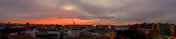 Panoramautsikt Över Sevilla — Stockfoto