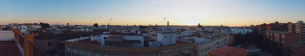 Panoramautsikt Över Sevilla — Stockfoto