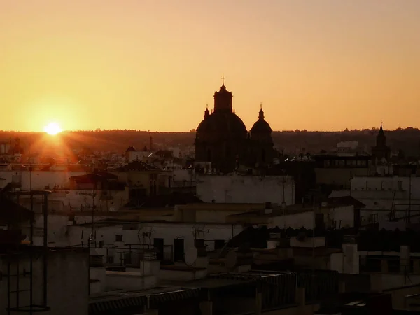 Vacker Utsikt Över Sevilla — Stockfoto