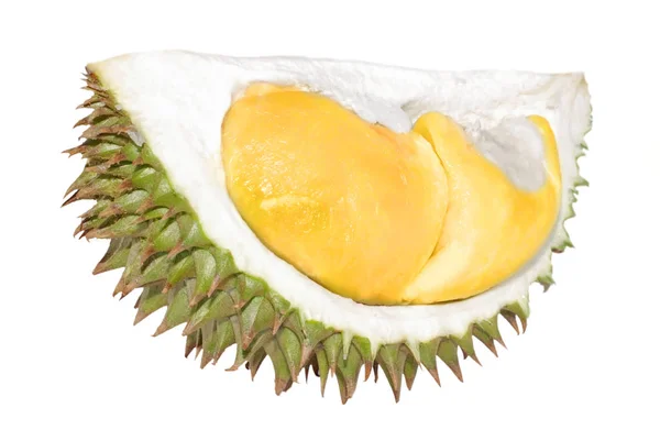 Durian Fruit Isolated White Background — Stock Photo, Image