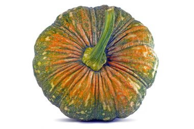 Beyaz arkaplanda Tayland balkabağı izole 