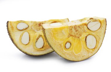 Beyaz arkaplanda izole edilmiş taze meyveler