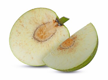 Ekmek meyvesi beyaz arkaplanda izole