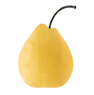 Beyaz arkaplanda yalıtılmış armut