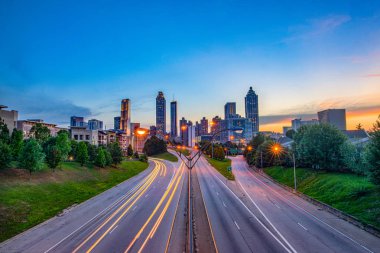 Atlanta, Georgia, ABD şehir cityscape