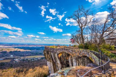 Chattanooga Tennessee TN rock şehir bahçeleri