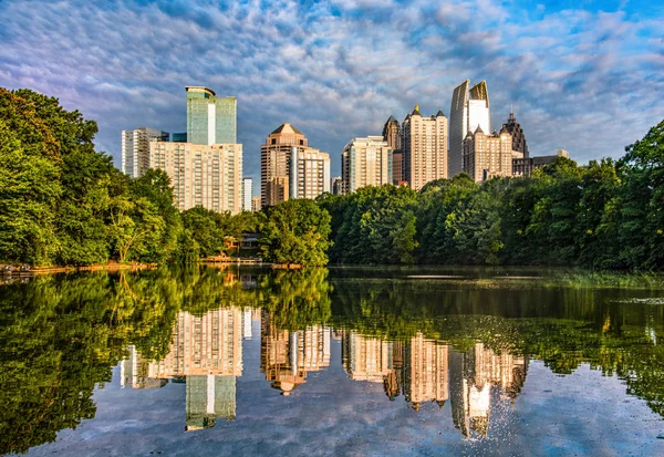 Piedmont Park in Atlanta, Georgia, Verenigde Staten — Stockfoto