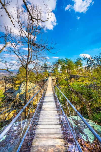 在查塔努加,田纳西州,乌萨的山看山岩石城 — 图库照片