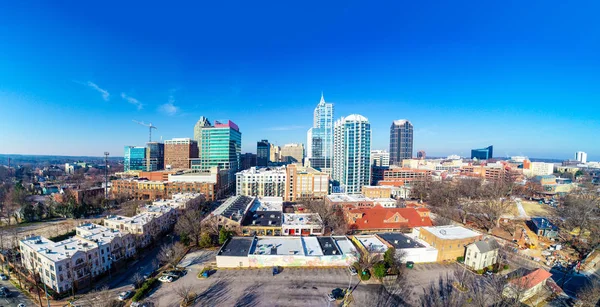 Śródmieście Raleigh North Carolina NC Panorama — Zdjęcie stockowe