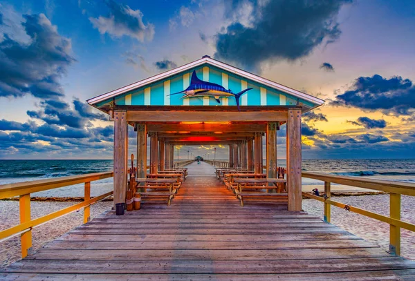 Pier in Fort Lauderdale, Florida, ABD — Stok fotoğraf