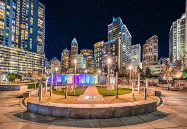 Downtown Park, Charlotte, Kuzey Carolina, ABD