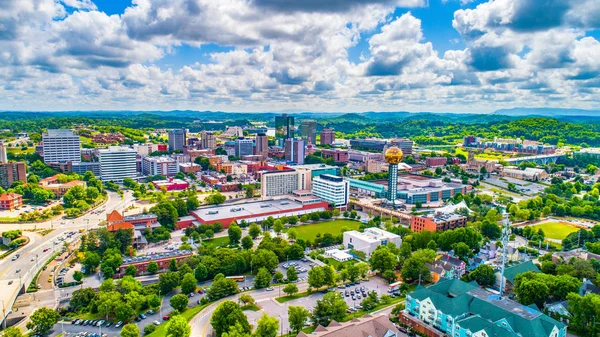 Knoxville, Tennessee, USA antena — Zdjęcie stockowe