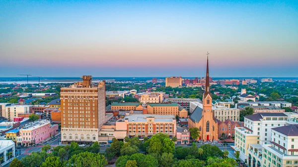 Charleston Dél-Carolina SC Aerial — Stock Fotó