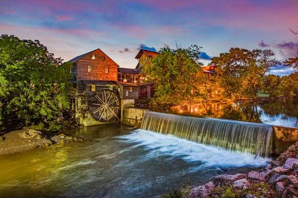 Pigeon Forge Tennessee TN Old Mill — Stock Photo, Image