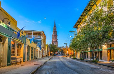 Church Street, Charleston, Güney Carolina, ABD.