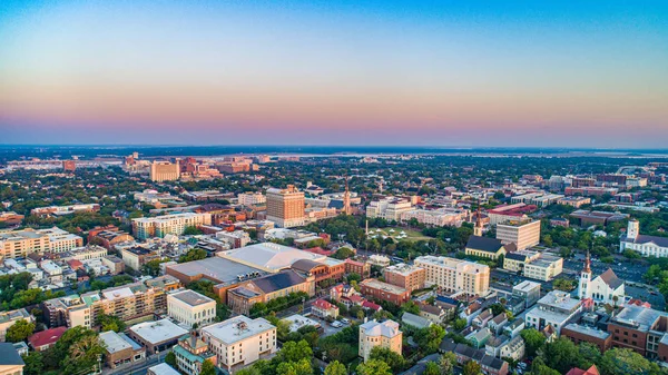 Charleston Carolina Del Sur Drone Aerial — Foto de Stock