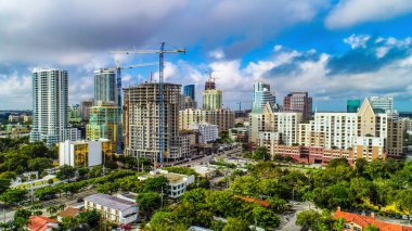 Downtown Fort Lauderdale Florida Skyline