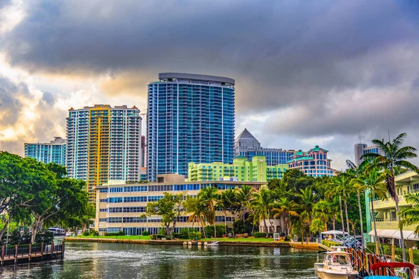 Centro de Fort Lauderdale Florida FL — Foto de Stock