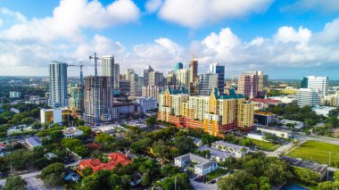 Fort Lauderdale Florida Drone Skyline Hava