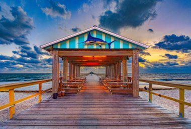 Pier in Fort Lauderdale, Florida, ABD