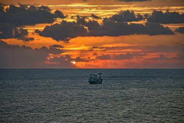 Fort Lauderdale, Florida, Abd'de Port Everglades yakınlarındaki Petrol Tankeri