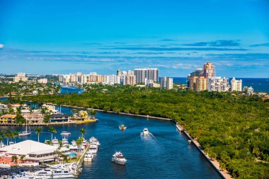 Fort Lauderdale'deki Sunrise Bay, Florida, Amerika Birleşik Devletleri