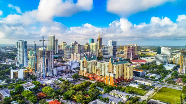 Ft Lauderdale, Florida, Estados Unidos Skyline —  Fotos de Stock