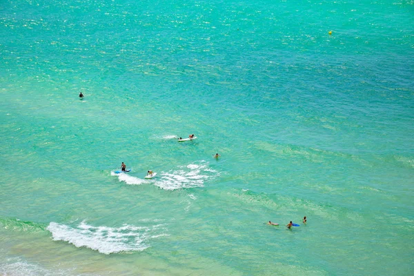 Clearwater Ocean Scene a Panama City Beach, Florida, USA — Foto Stock