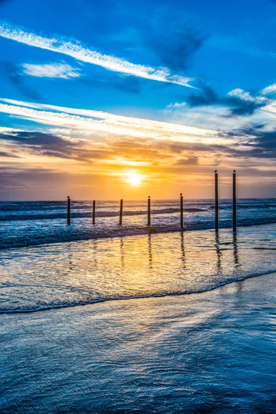 Daytona Beach, Flórida, EUA ao nascer do sol — Fotografia de Stock