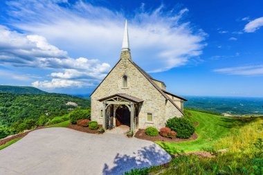 Greenville Güney Carolina Sc yakınlarındaki Glassy Chapel de Cliffs