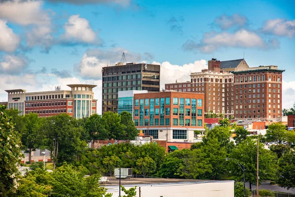 Downtown Greenville South Carolina SC — Stockfoto