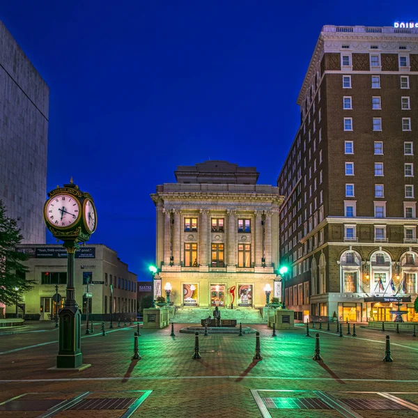 Downtown Greenville, South Carolina, USA. — Stock Photo, Image