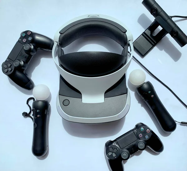 Hareket joystick Kask sanal gerçeklik denetleyicisi.