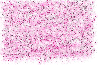 Çok renkli pembe suluboya noktaile İllüstrasyon .