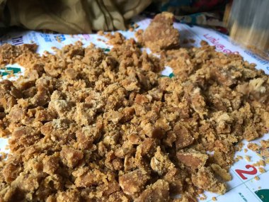 Hint Geleneksel Organik Tatlısı veya Şekeri Tamilnadu 'da şekerlerin hazırlanmasında kullanılacak