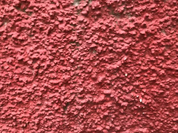 Exterior Pintado Por Textura Pintura Color Rojo Para Paredes Compuestas — Foto de Stock