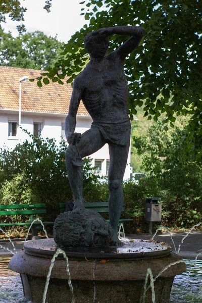 Monumento en el Parque David y Goliat, en Alemania —  Fotos de Stock