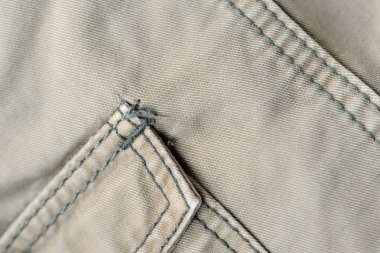 Zeytin yeşili denim doku ve arka plan kapat