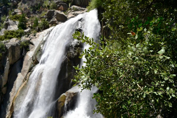 Grizzly waterfall in Sequoia and Kings Canyon National Park, California, USA