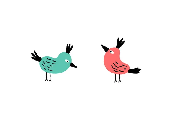 Kings Birds — Stockvector