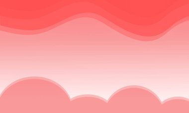 Güzel turuncu gökyüzü arka plan ve turuncu bulutlar