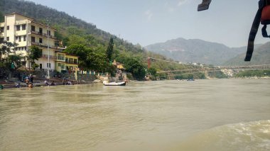 Ganges nehir, Rishikesh Hindistan 'da rafting